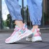 Kids Sneakers Lightweight Girls Running Sport Shoes For Girls Leather Tenis Casual Walking Shoes 3D Decoration Sports Shoes