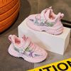 Girls' Winter Cotton Shoes Fashion Lightweight Sneakers Casual Running Shoes Children Comfortable Sports Shoes For Kids